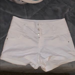 Refuge White Jean Shorts!